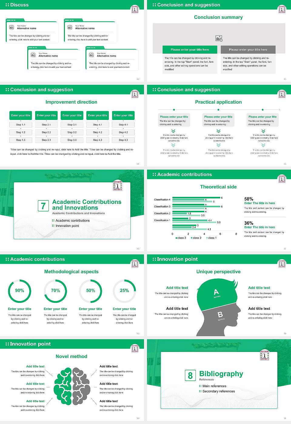 Raiganj University Graduation Thesis Defense PPT Template16:9 ratio PPT effect preview image6