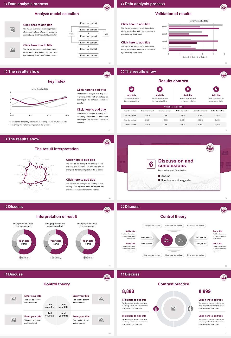 Rajasthan ILD Skills University Graduation Thesis Defense PPT Template16:9 ratio PPT effect preview image5