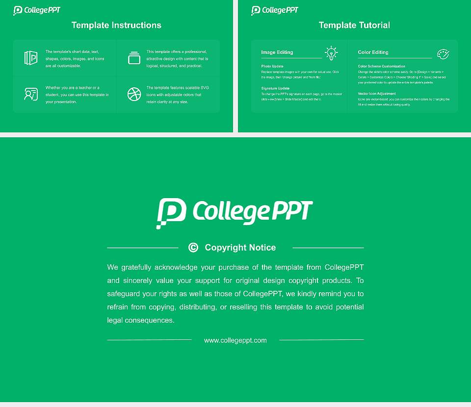 Raiganj University Course/Courseware Creation PPT Template16:9 ratio PPT effect preview image5