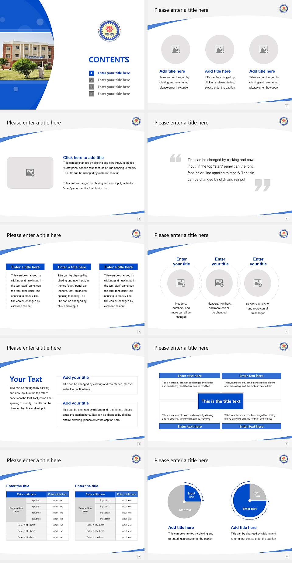 Raja Mansingh Tomar Music & Arts University Course/Courseware Creation PPT Template4:3 ratio PPT effect preview image2