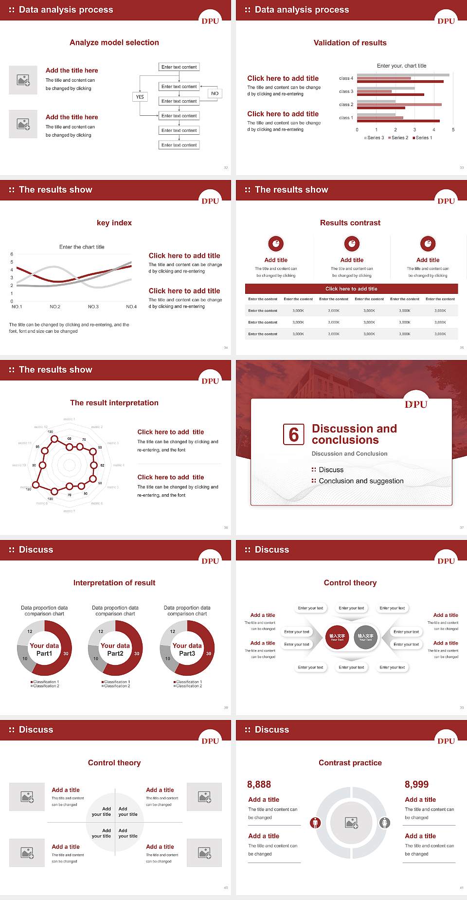 Padmashree Dr. D.Y. Patil Vidyapeeth Graduation Thesis Defense PPT Template4:3 ratio PPT effect preview image5