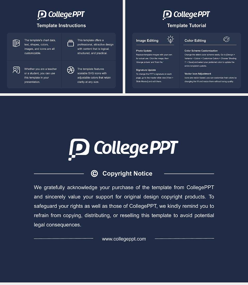Radha Govind University Course/Courseware Creation PPT Template4:3 ratio PPT effect preview image5