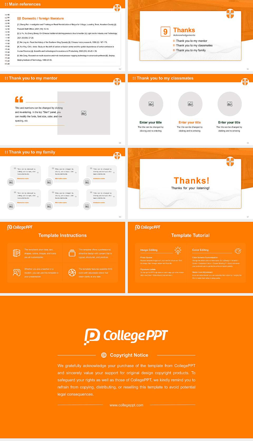 Rai Technology University Graduation Thesis Defense PPT Template16:9 ratio PPT effect preview image7