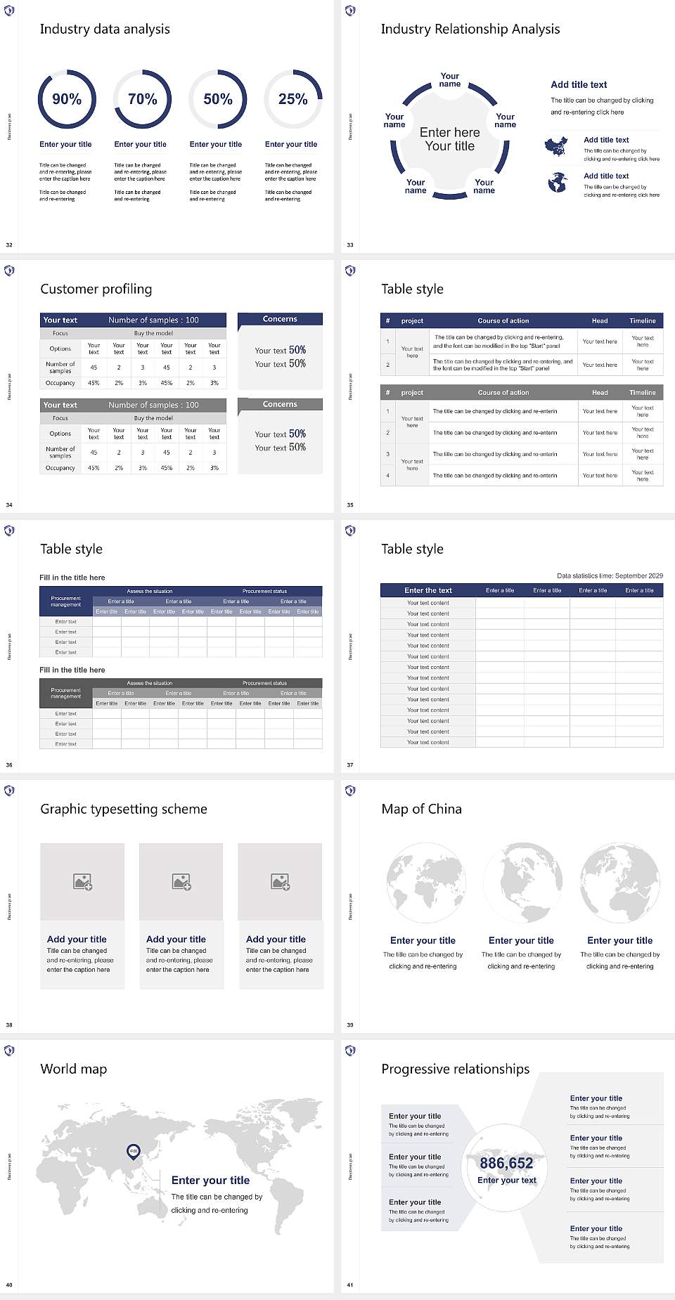 R.N.B. Global University Competition/Entrepreneurship Contest PPT Template4:3 ratio PPT effect preview image5