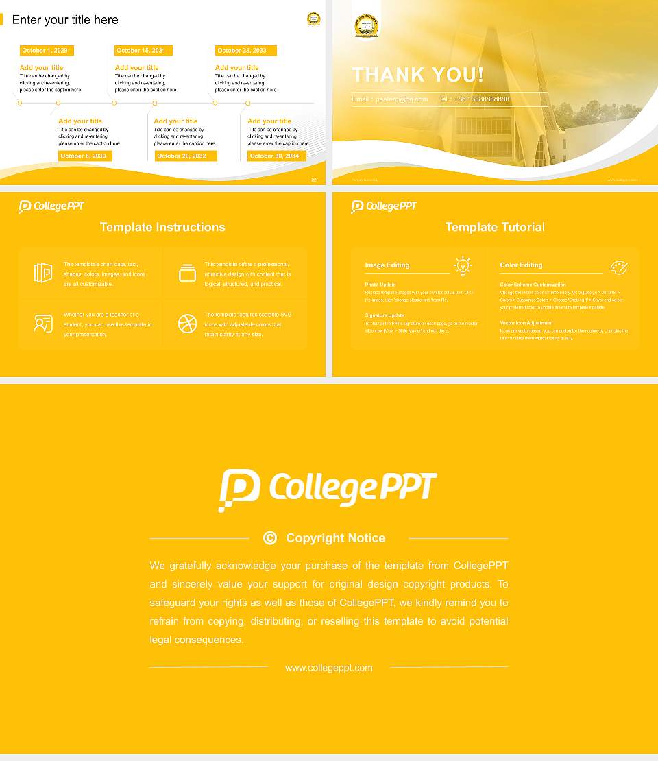 Punjabi University Lecture Sharing and Networking Event PPT Template16:9 ratio PPT effect preview image4