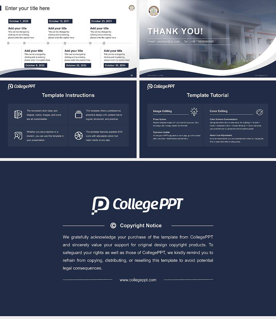 Radha Govind University Lecture Sharing and Networking Event PPT Template16:9 ratio PPT effect preview image4