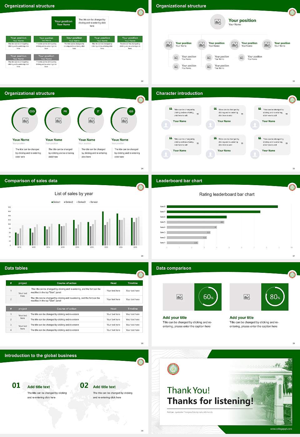 Professor Jayashankar Telangana State Agricultural University Academic Presentation/Research Findings Report PPT Template16:9 ratio PPT effect preview image4
