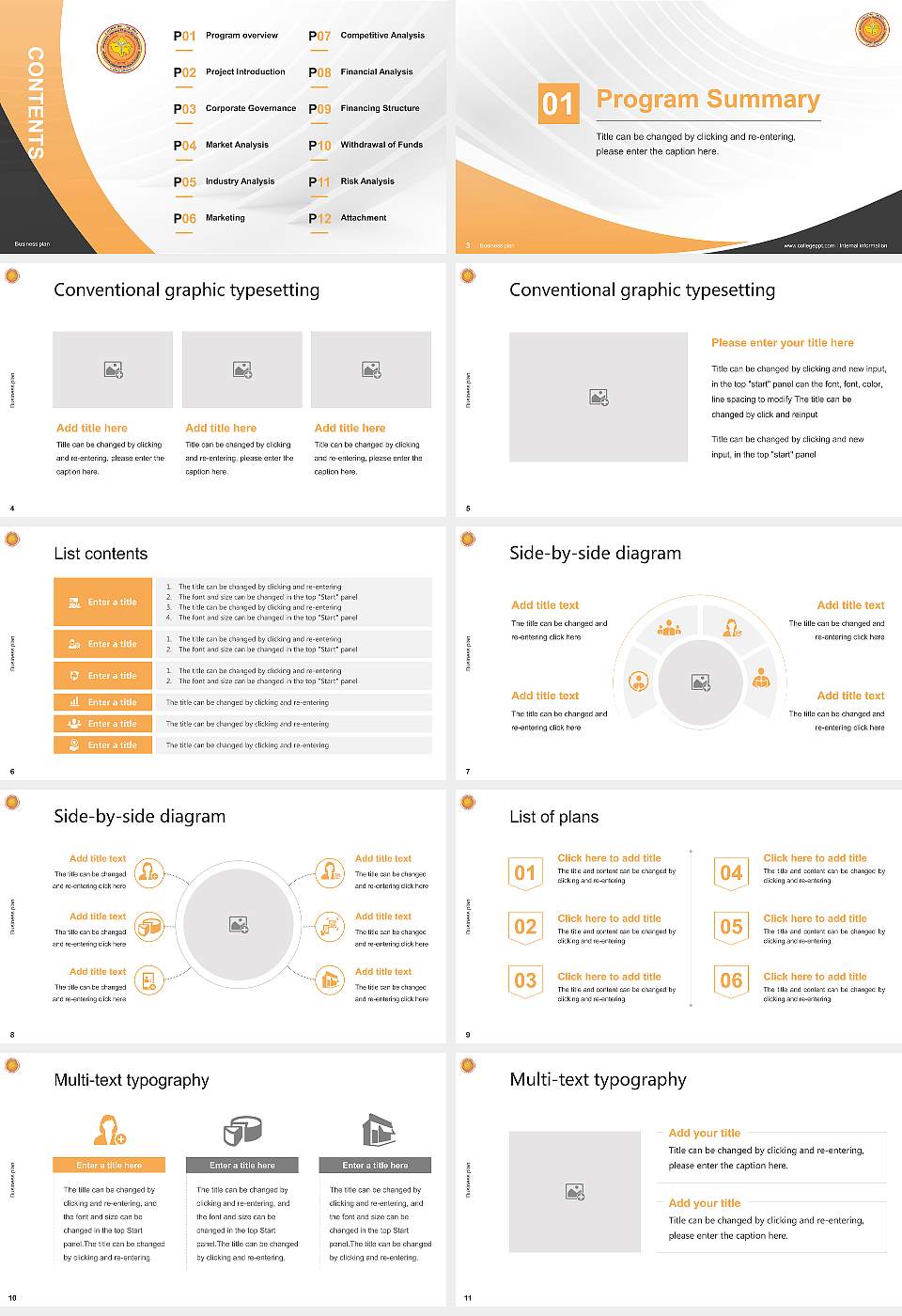 Rajasthan University of Health Sciences Competition/Entrepreneurship Contest PPT Template16:9 ratio PPT effect preview image2