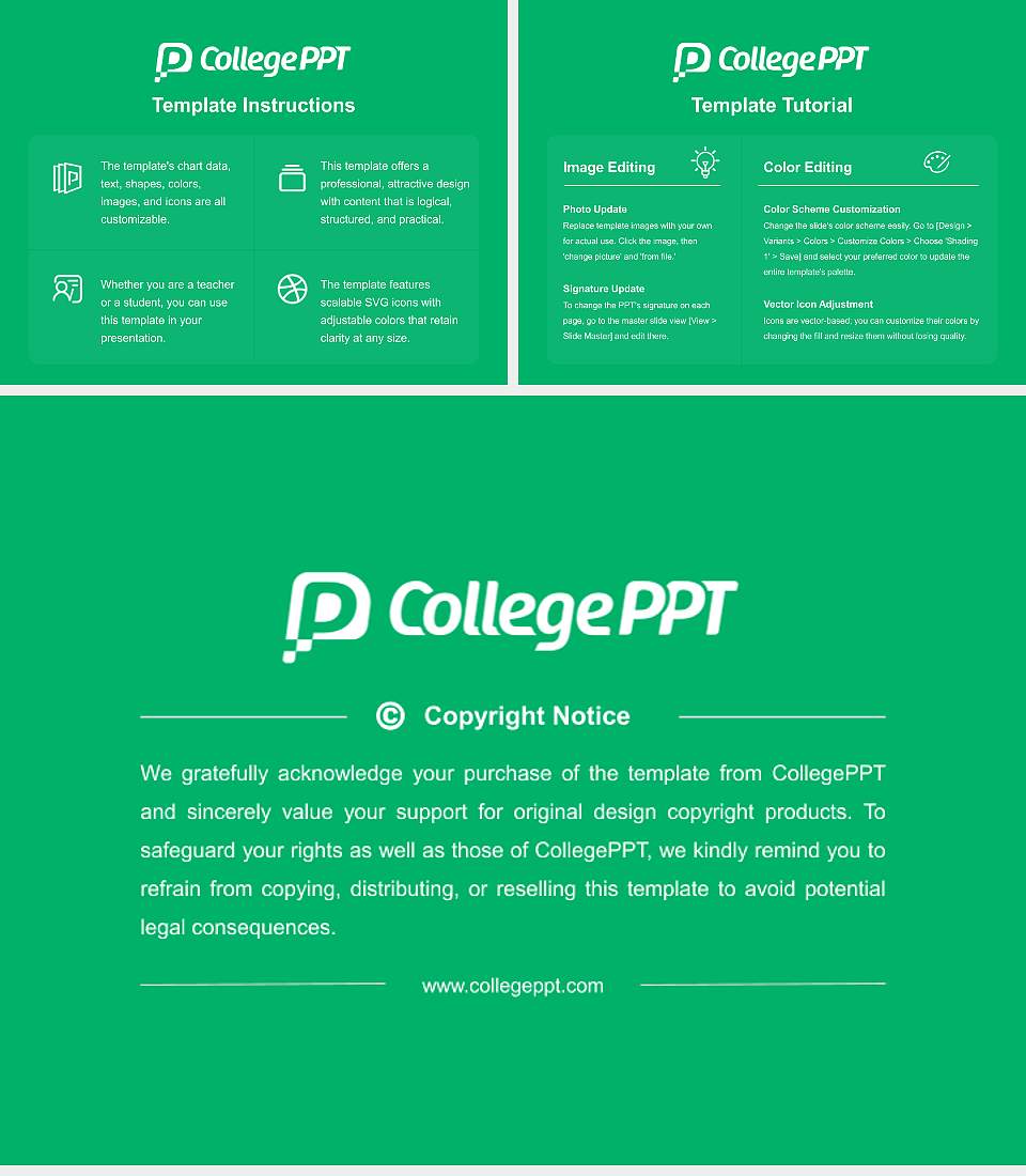 Raiganj University Course/Courseware Creation PPT Template4:3 ratio PPT effect preview image5