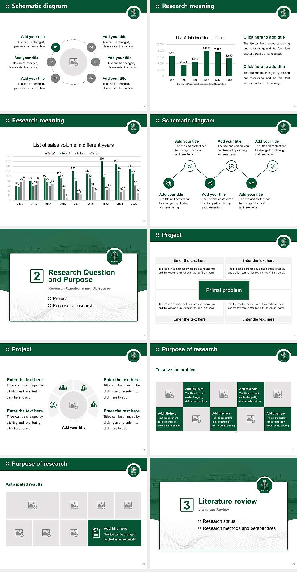 Raja Shankar Shah University Graduation Thesis Defense PPT Template4:3 ratio PPT effect preview image3
