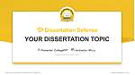 Punjabi University Graduation Thesis Defense PPT Template