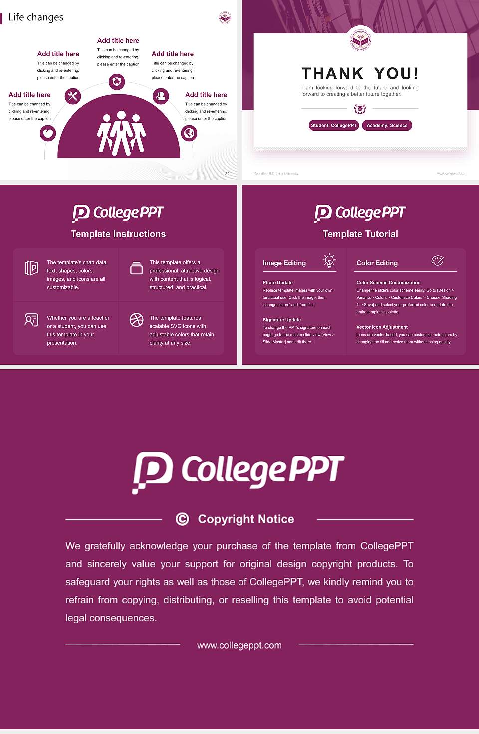 Rajasthan ILD Skills University National Scholarship Defense PPT Template4:3 ratio PPT effect preview image4
