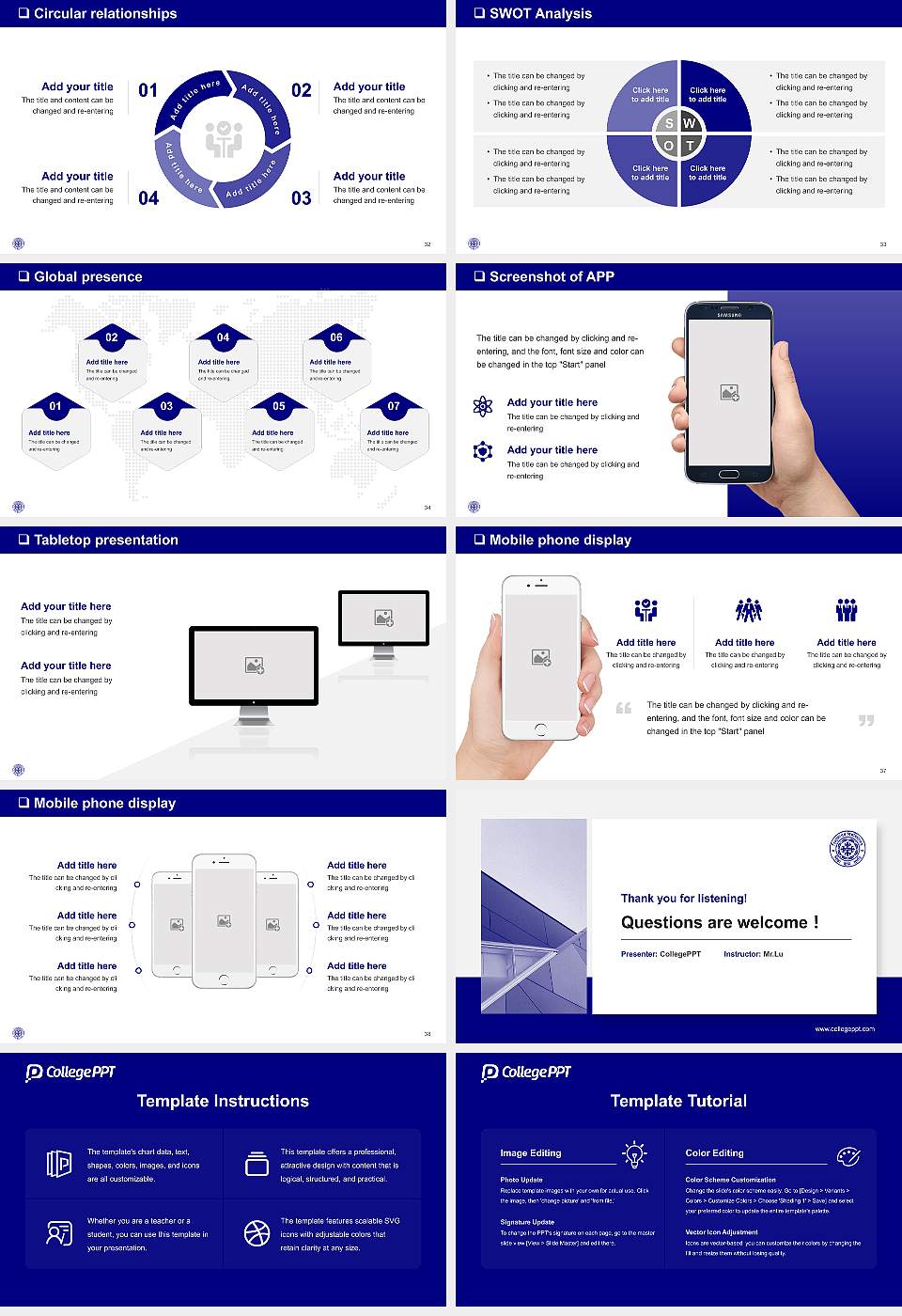 Vidyasagar University General PPT Template16:9 ratio PPT effect preview image5
