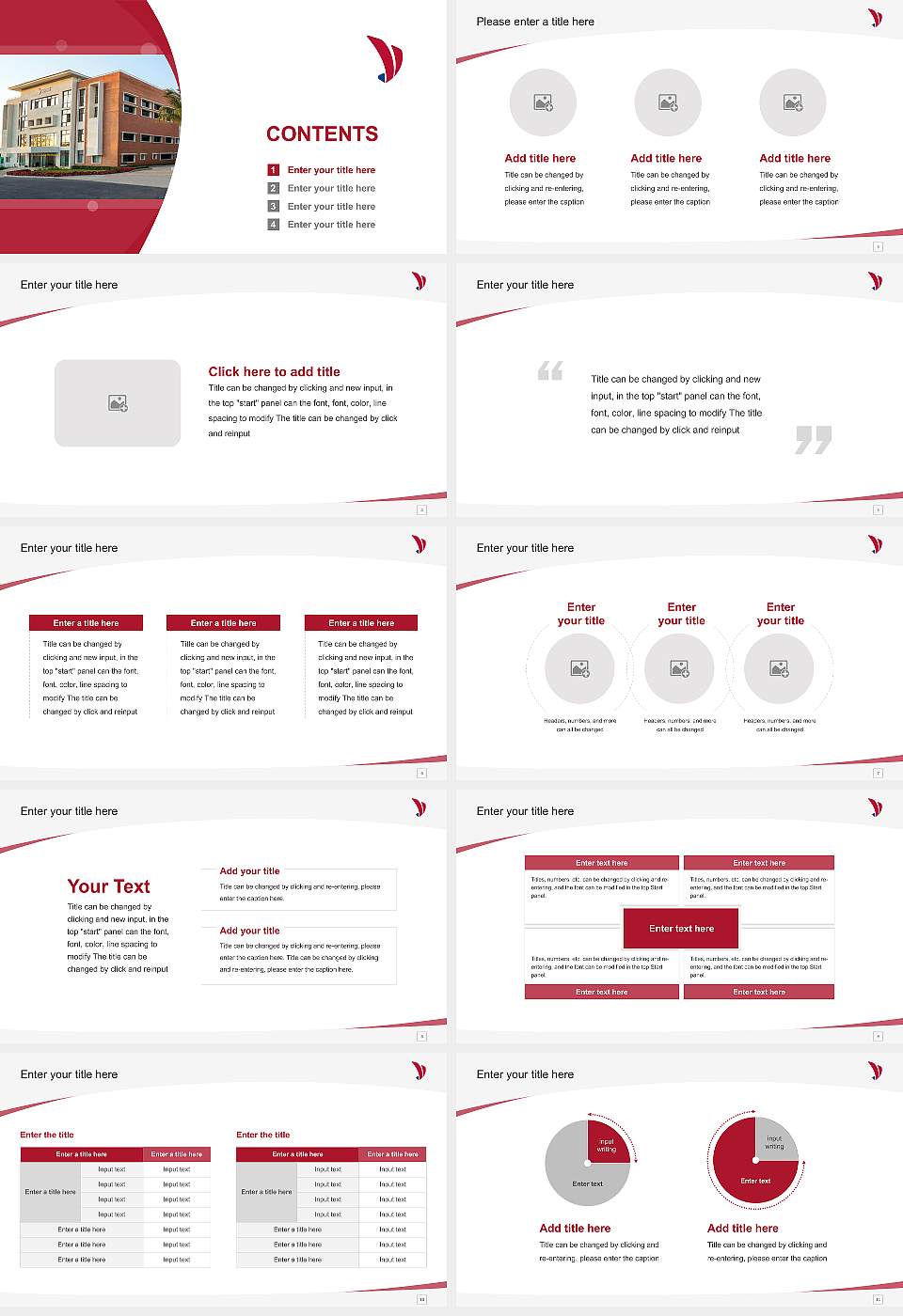 Vidyashilp University Course/Courseware Creation PPT Template16:9 ratio PPT effect preview image2