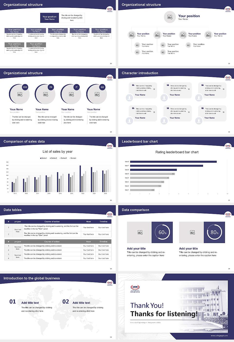 University of Engineering and Management, Kolkata Academic Presentation/Research Findings Report PPT Template16:9 ratio PPT effect preview image4