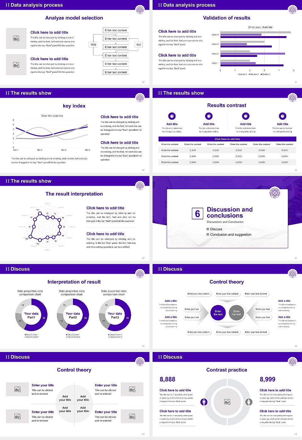 University of Gour Banga Graduation Thesis Defense PPT Template16:9 ratio PPT effect preview image5
