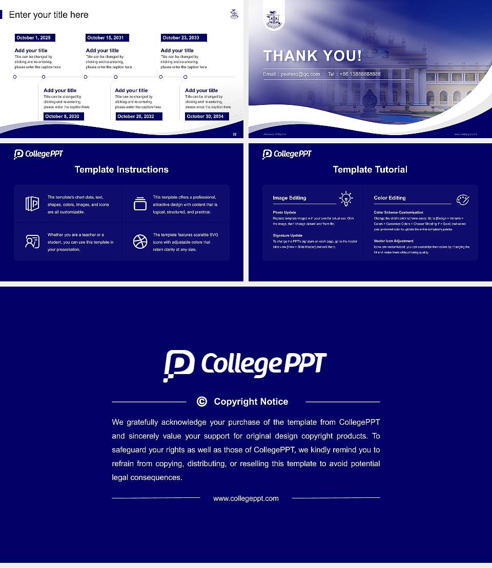 University of Mysore Lecture Sharing and Networking Event PPT Template16:9 ratio PPT effect preview image4