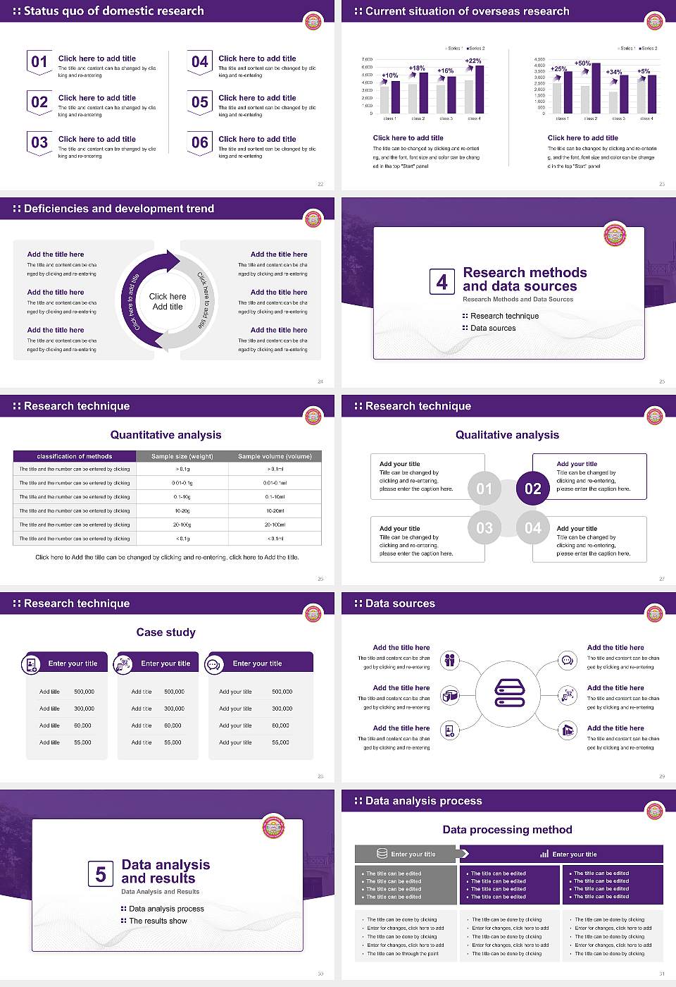 Veer Bahadur Singh Purvanchal University Graduation Thesis Defense PPT Template16:9 ratio PPT effect preview image4