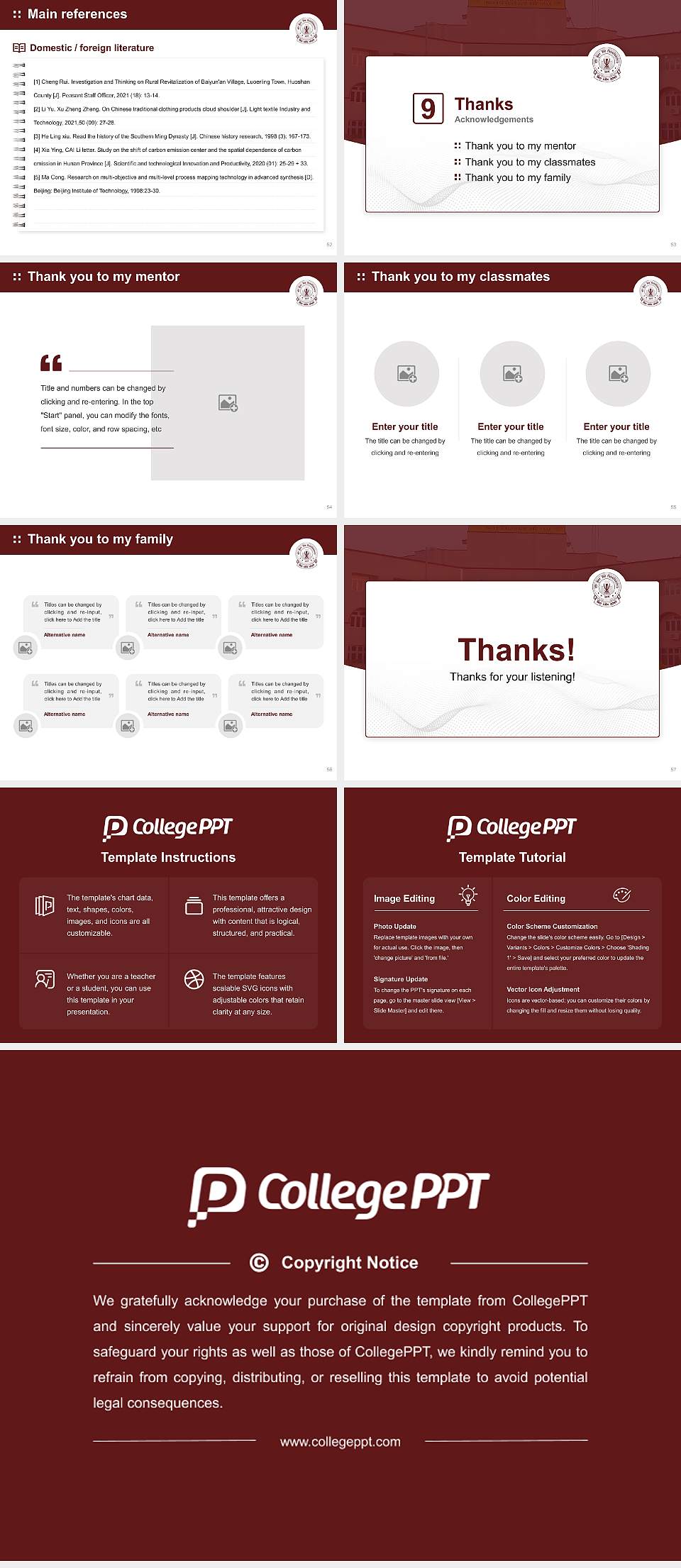 Veer Kunwar Singh University Graduation Thesis Defense PPT Template4:3 ratio PPT effect preview image7