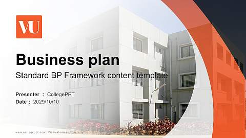 Vishwakarma University Competition/Entrepreneurship Contest PPT Template