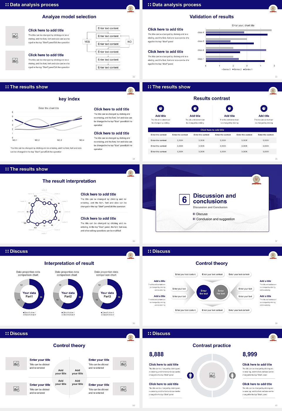 Vijayanagara Sri Krishnadevaraya University Graduation Thesis Defense PPT Template16:9 ratio PPT effect preview image5