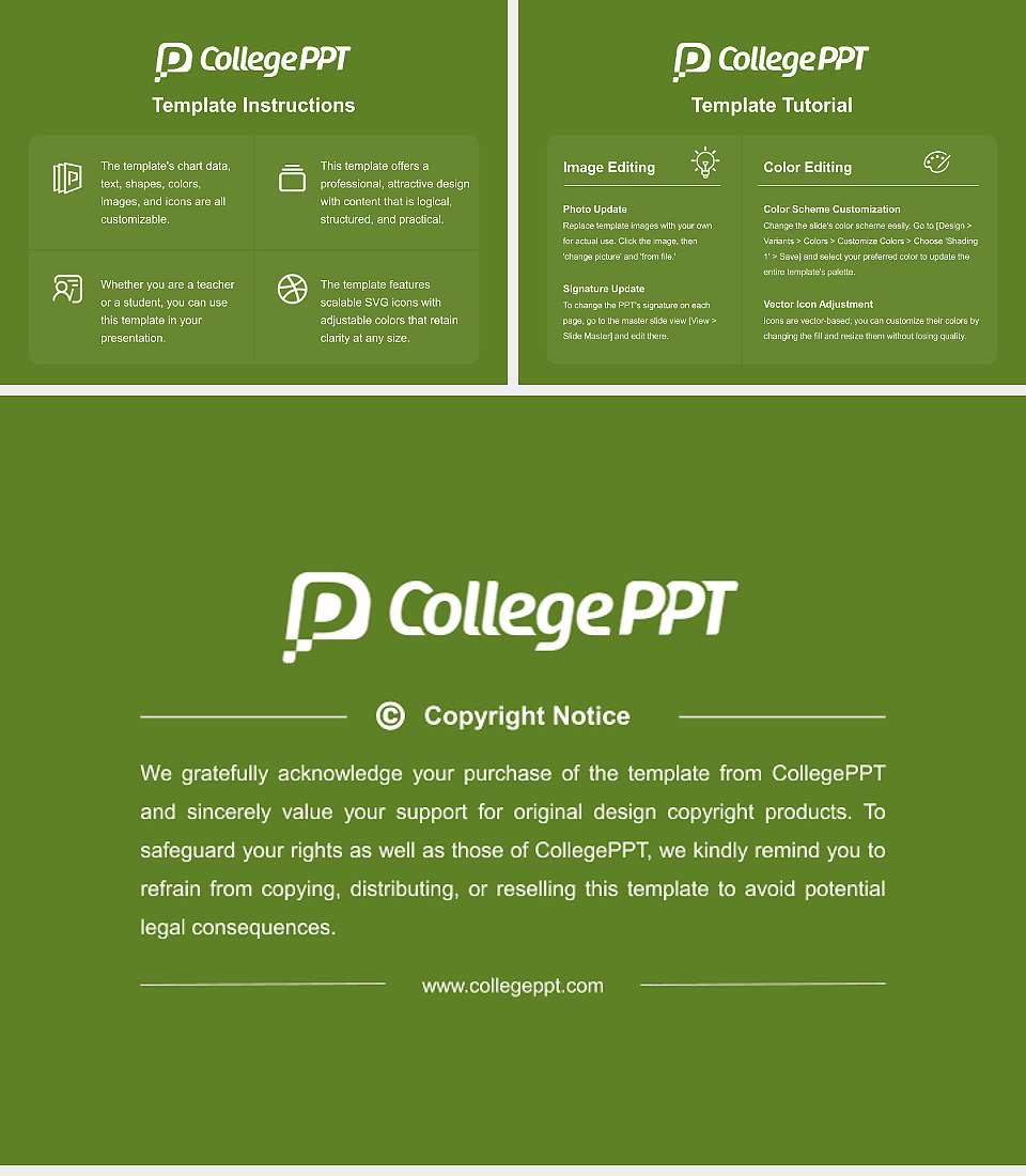 University of Kashmir Course/Courseware Creation PPT Template4:3 ratio PPT effect preview image5