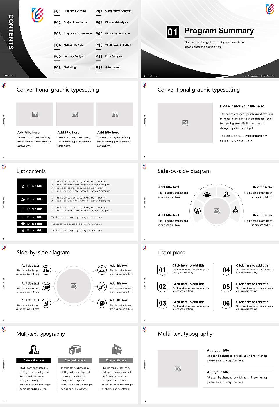 University of Petroleum and Energy Studies Competition/Entrepreneurship Contest PPT Template16:9 ratio PPT effect preview image2