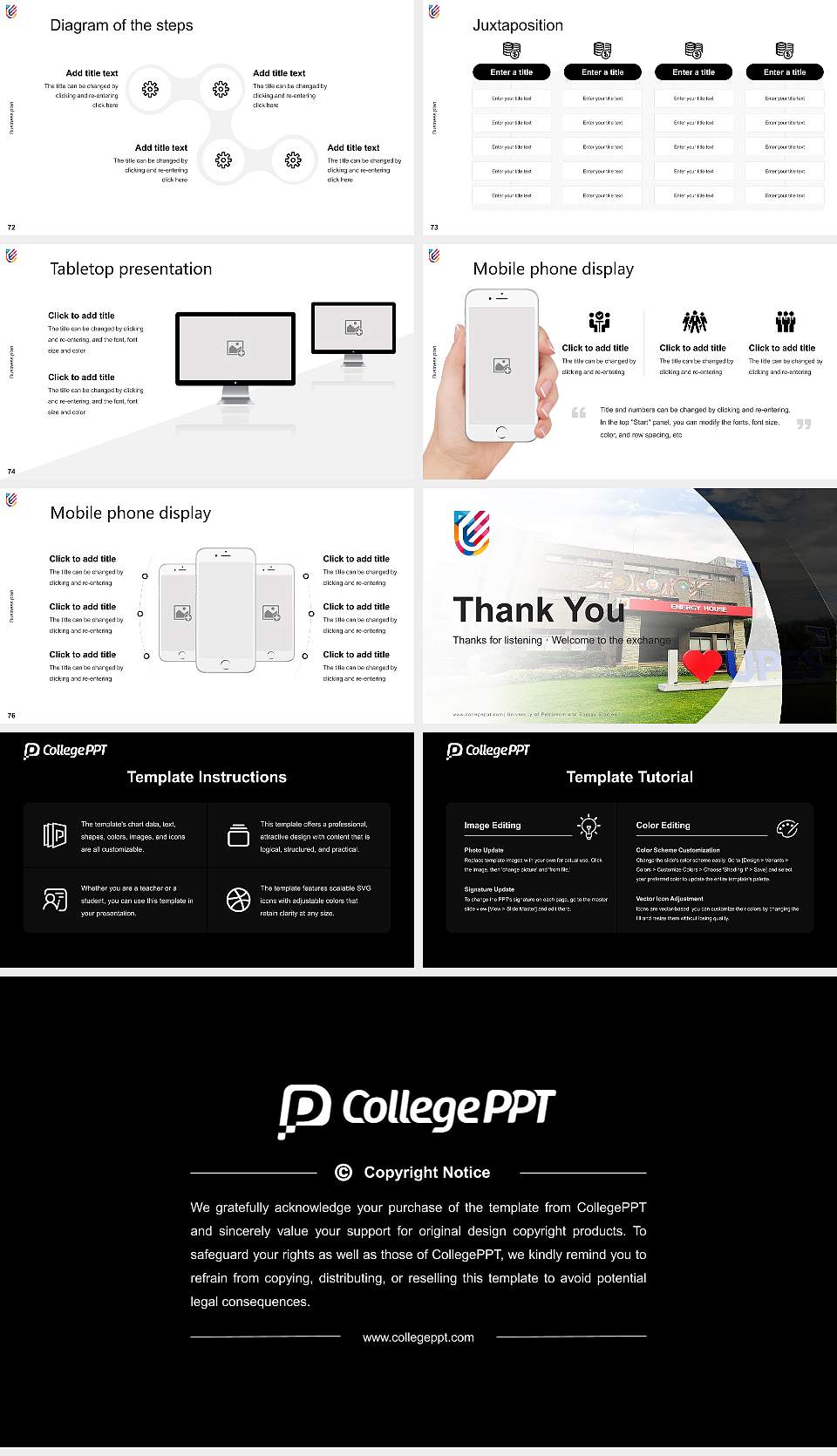 University of Petroleum and Energy Studies Competition/Entrepreneurship Contest PPT Template16:9 ratio PPT effect preview image9