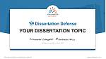 Usha Martin University학위 논문 방어PPT 템플릿