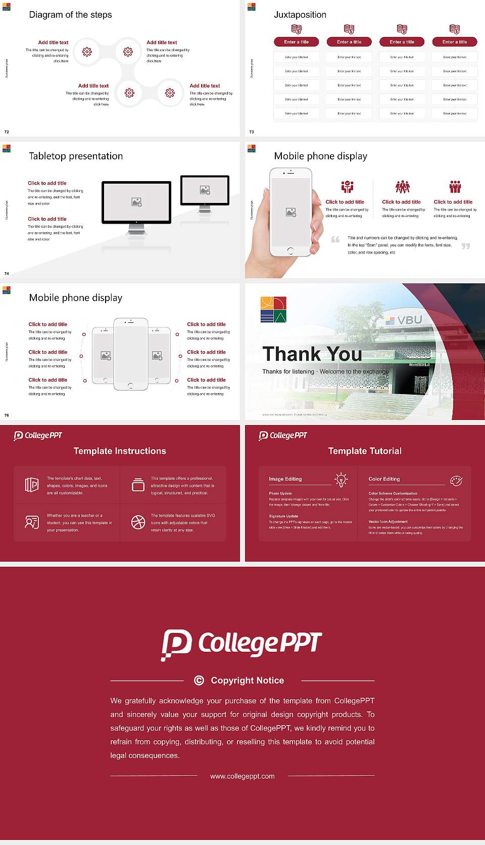 Vijaybhoomi University Competition/Entrepreneurship Contest PPT Template16:9 ratio PPT effect preview image9