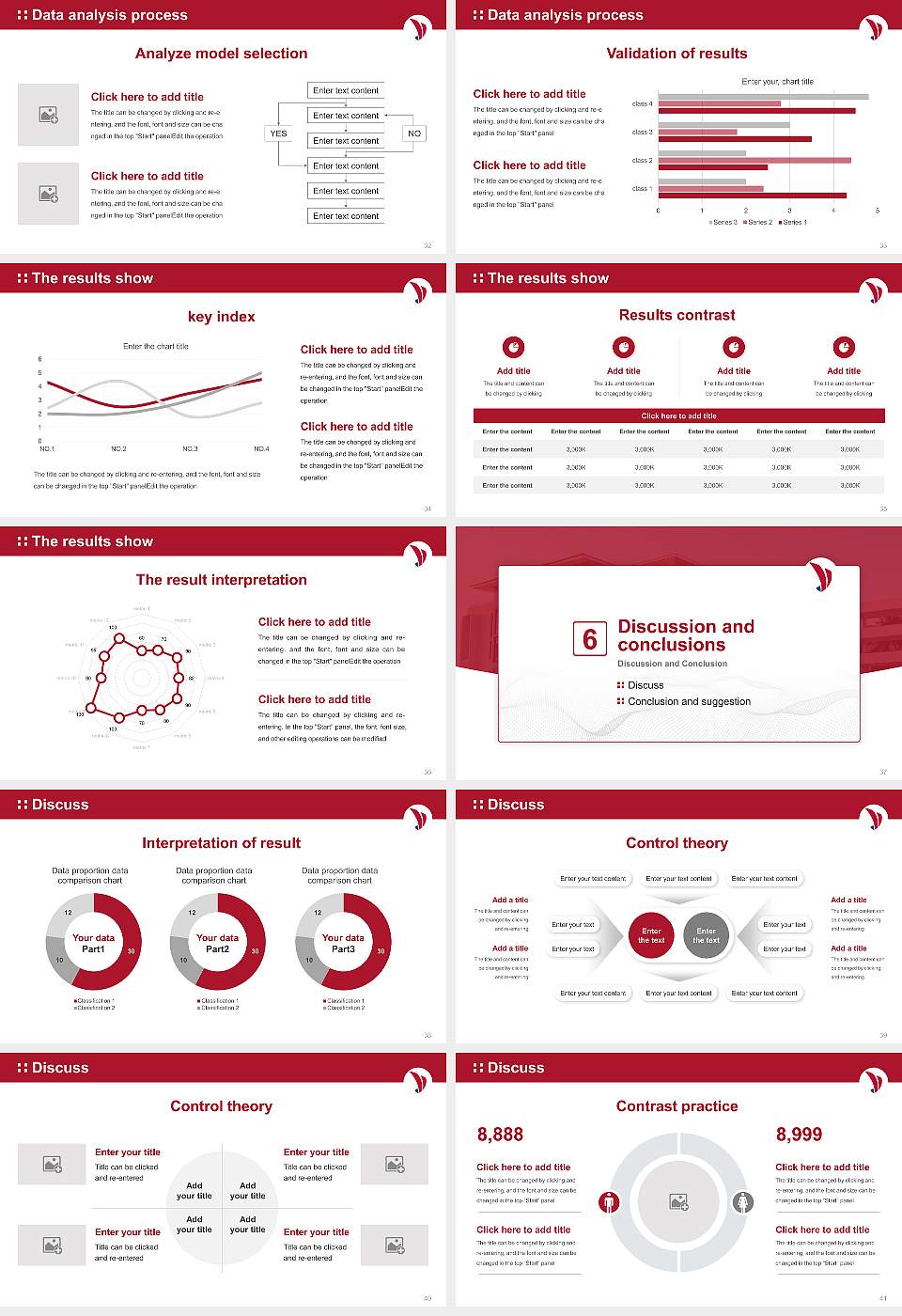 Vidyashilp University Graduation Thesis Defense PPT Template16:9 ratio PPT effect preview image5