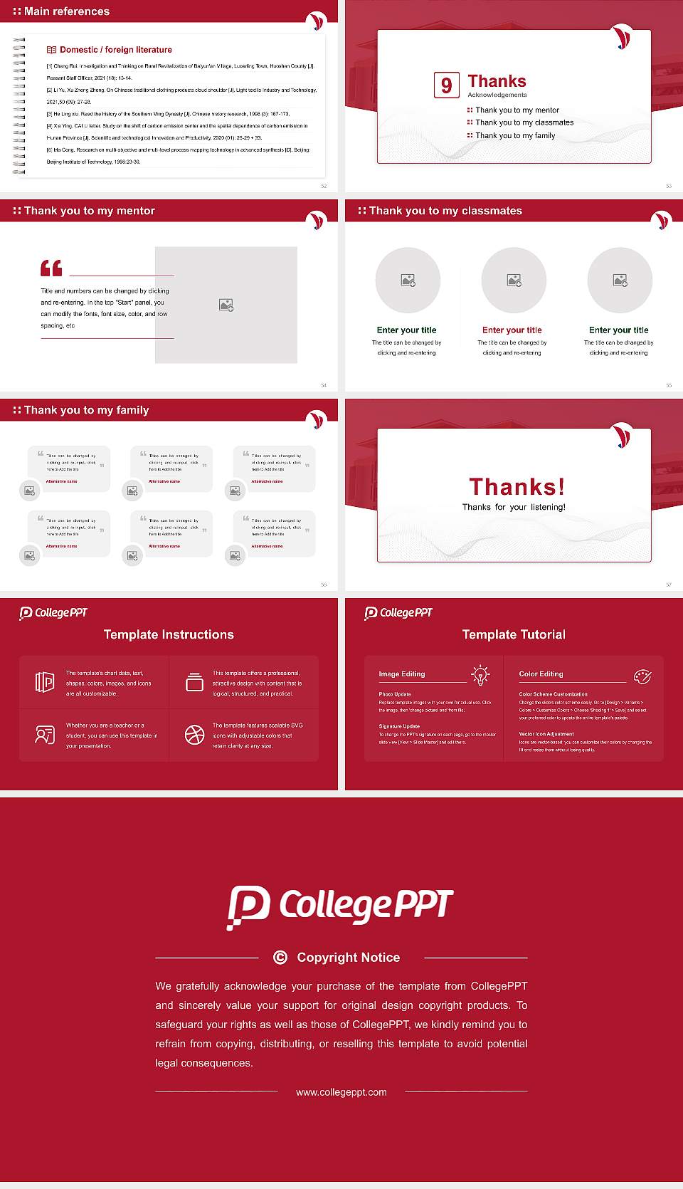 Vidyashilp University Graduation Thesis Defense PPT Template16:9 ratio PPT effect preview image7