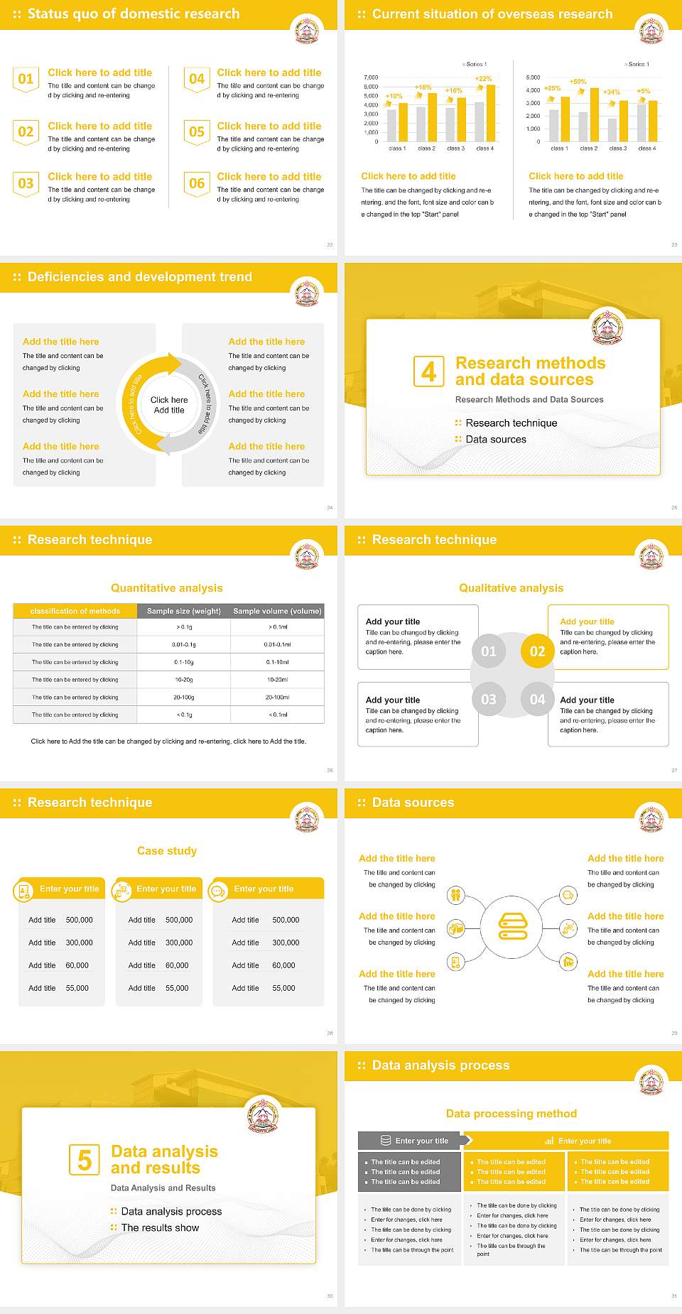 University of Jammu Graduation Thesis Defense PPT Template4:3 ratio PPT effect preview image4