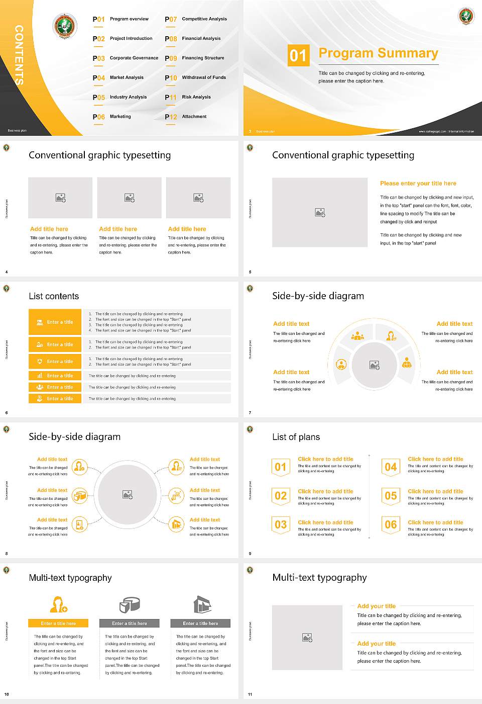 Visveswaraiah Technological University Competition/Entrepreneurship Contest PPT Template16:9 ratio PPT effect preview image2