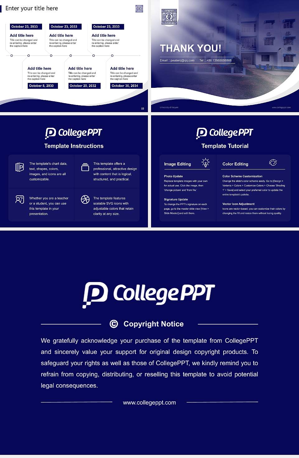 University of Kalyani Lecture Sharing and Networking Event PPT Template4:3 ratio PPT effect preview image4