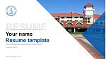 University of Calicut Resume PPT Template