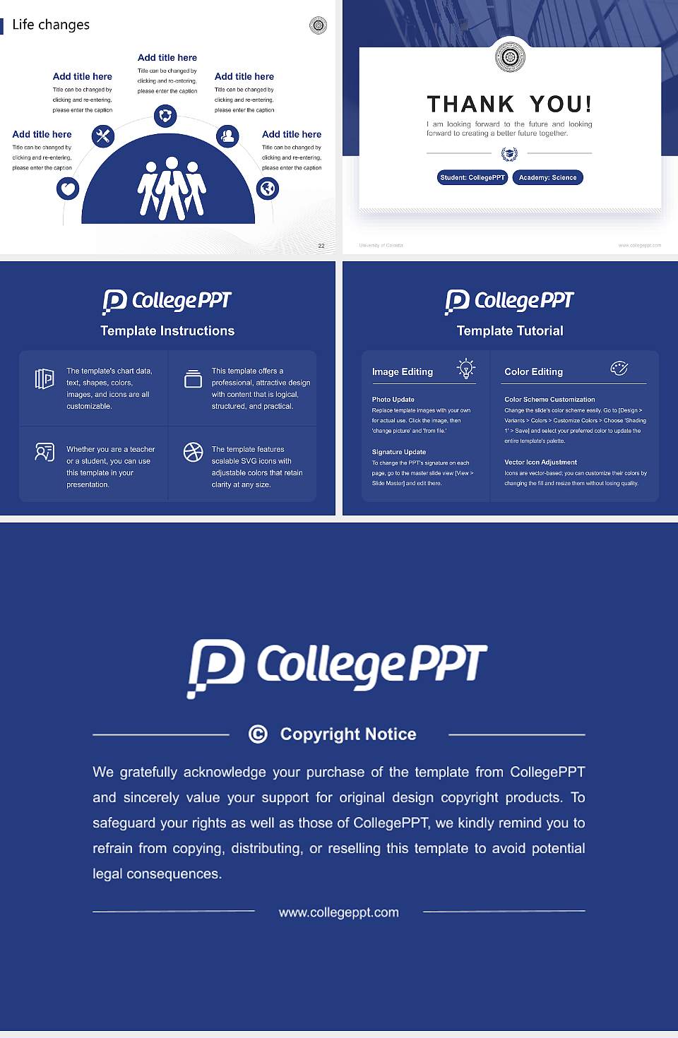 University of Calcutta National Scholarship Defense PPT Template4:3 ratio PPT effect preview image4