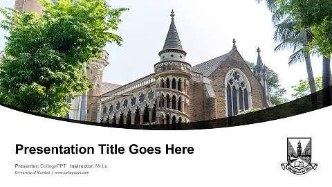 University of Mumbai Course/Courseware Creation PPT Template