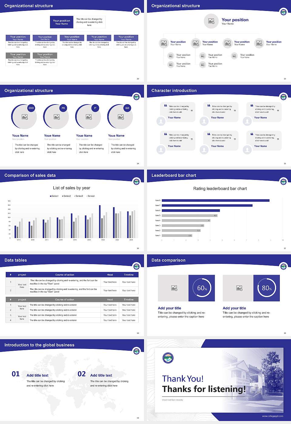 Uttarakhand Open University Academic Presentation/Research Findings Report PPT Template16:9 ratio PPT effect preview image4