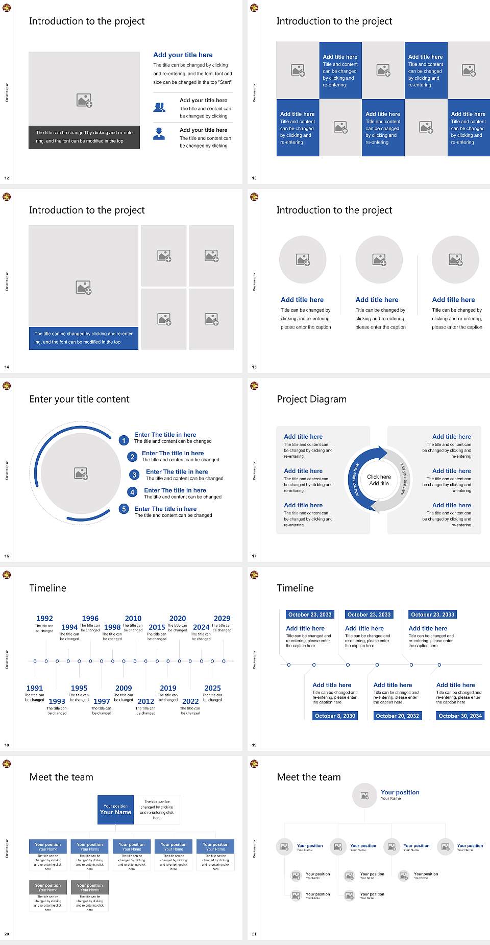 Vardhman Mahaveer Open University Competition/Entrepreneurship Contest PPT Template4:3 ratio PPT effect preview image3