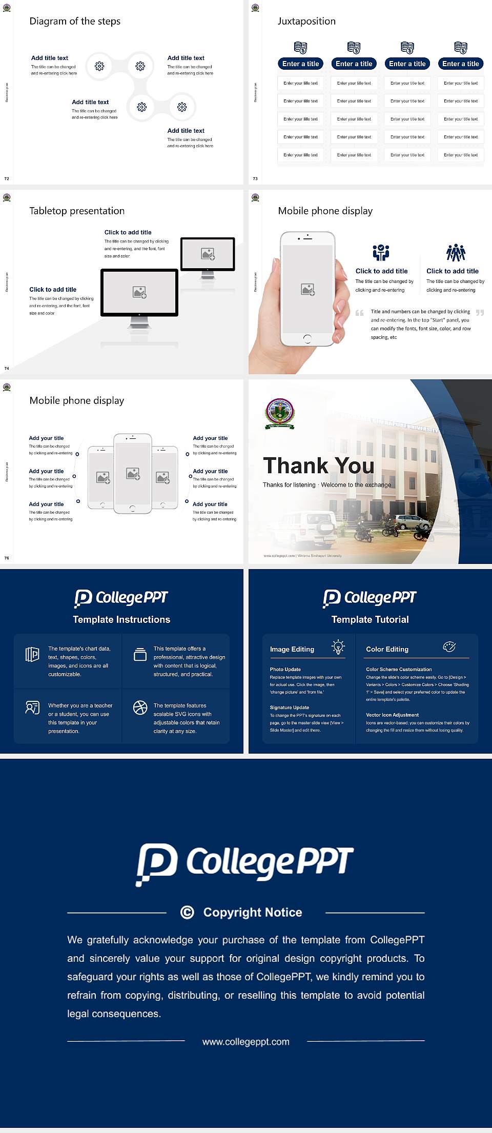 Vikrama Simhapuri University Competition/Entrepreneurship Contest PPT Template4:3 ratio PPT effect preview image9