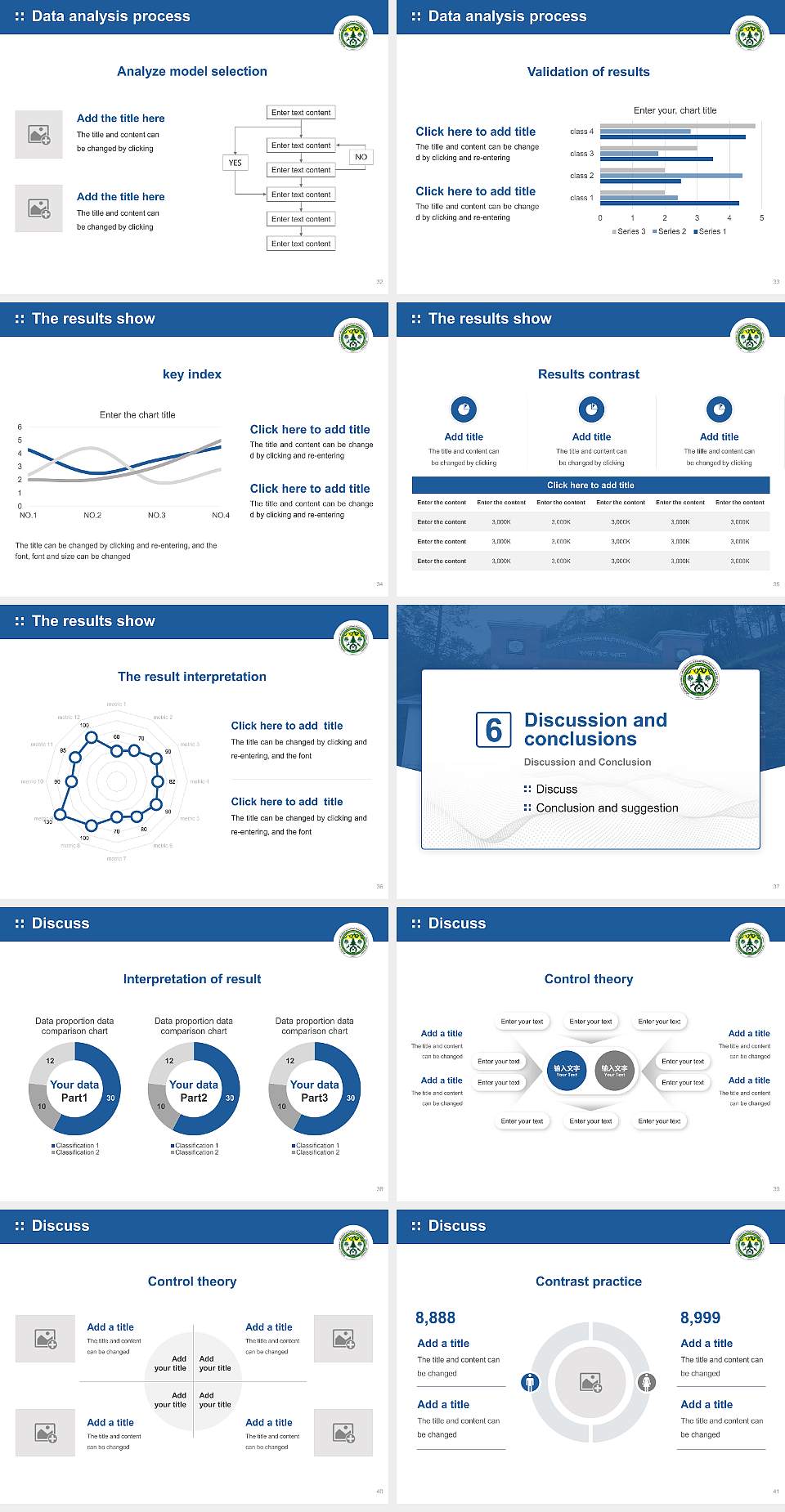 Veer Chandra Singh Garhwali Uttarakhand University of Horticulture & Forestry Graduation Thesis Defense PPT Template4:3 ratio PPT effect preview image5