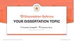 University of Patanjali Scriptieverdediging PPT-sjabloon