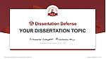 Vivekananda Global University Disputation Powerpoint Vorlage