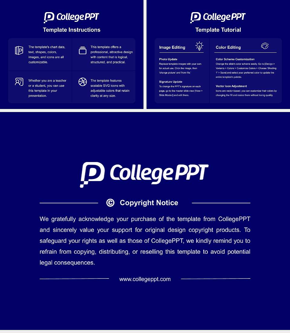 University of Mysore Course/Courseware Creation PPT Template4:3 ratio PPT effect preview image5