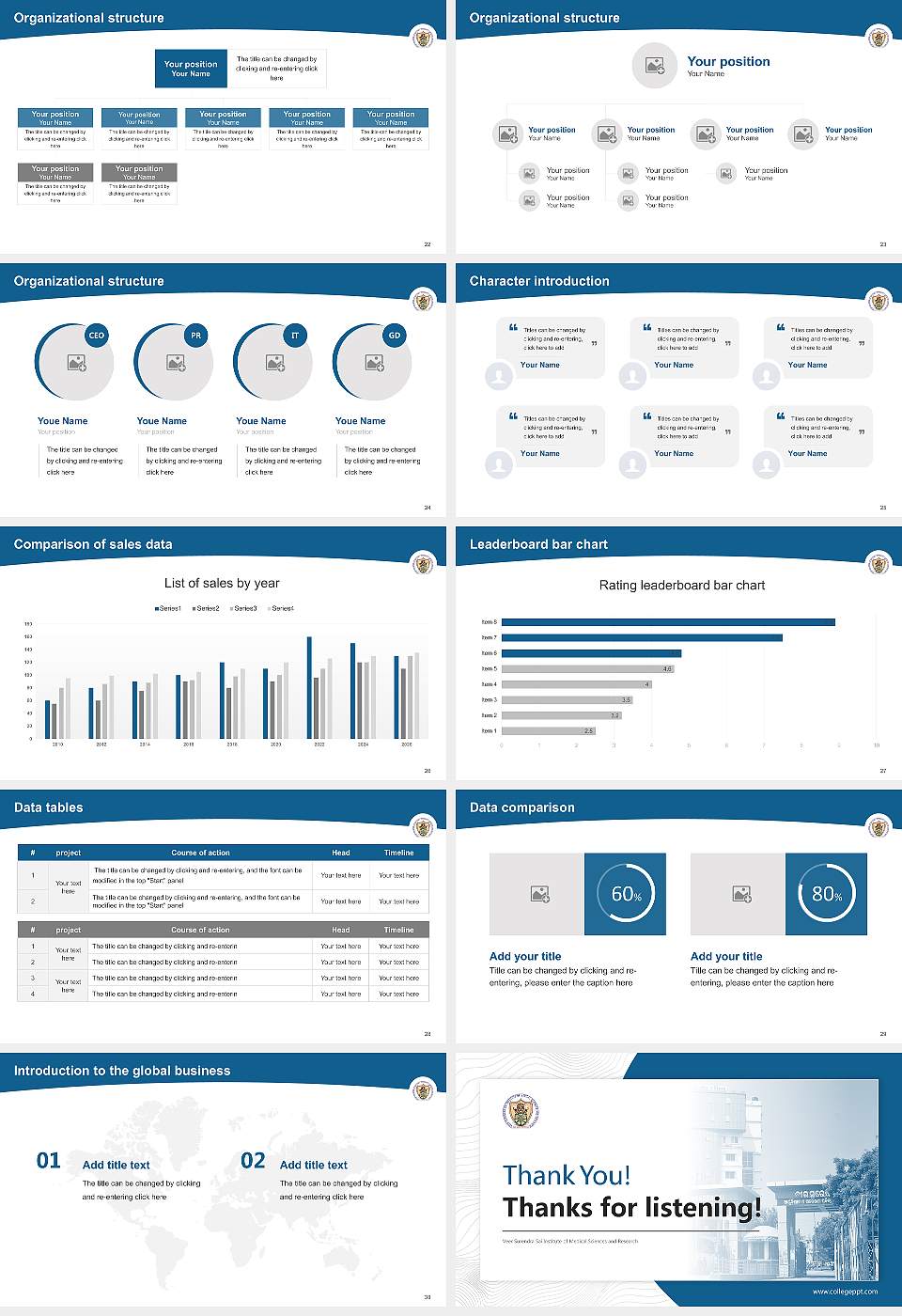 Veer Surendra Sai Institute of Medical Sciences and Research Academic Presentation/Research Findings Report PPT Template16:9 ratio PPT effect preview image4