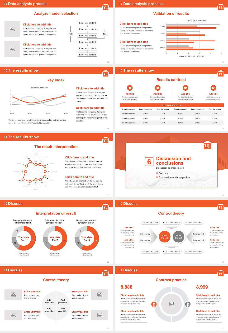 Vishwakarma University Graduation Thesis Defense PPT Template16:9 ratio PPT effect preview image5