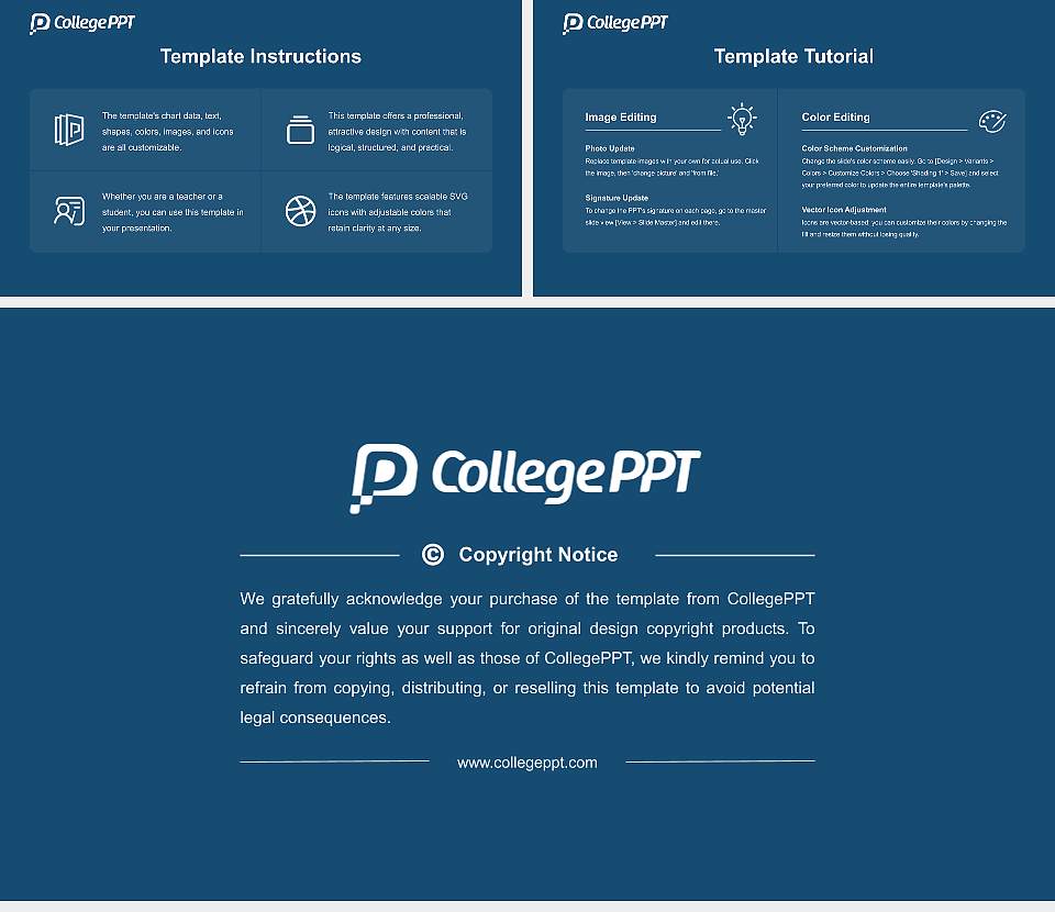 University of Kota Course/Courseware Creation PPT Template16:9 ratio PPT effect preview image5