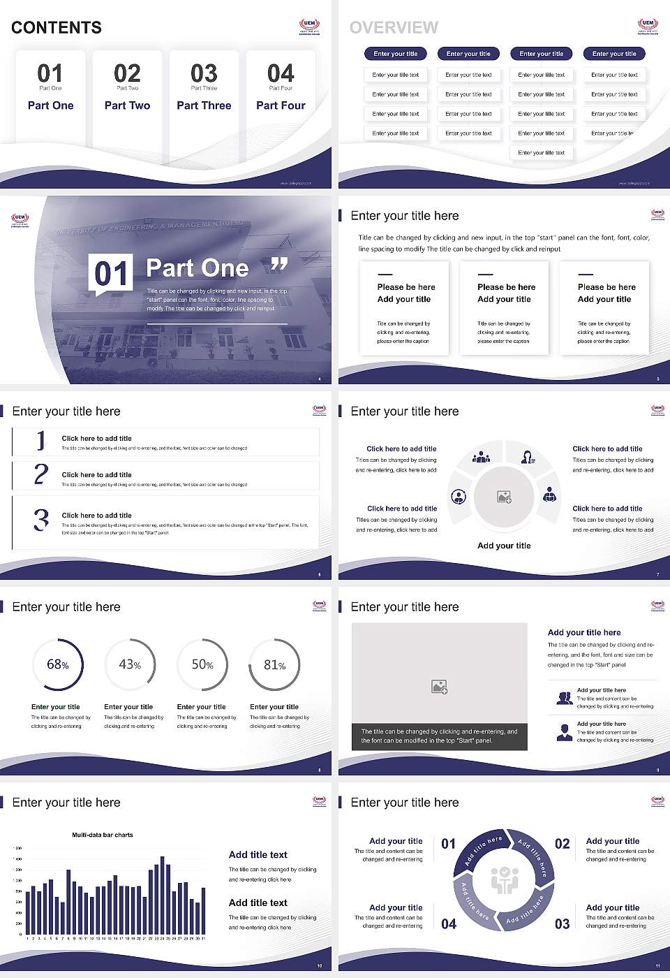 University of Engineering & Management, Jaipur Lecture Sharing and Networking Event PPT Template16:9 ratio PPT effect preview image2