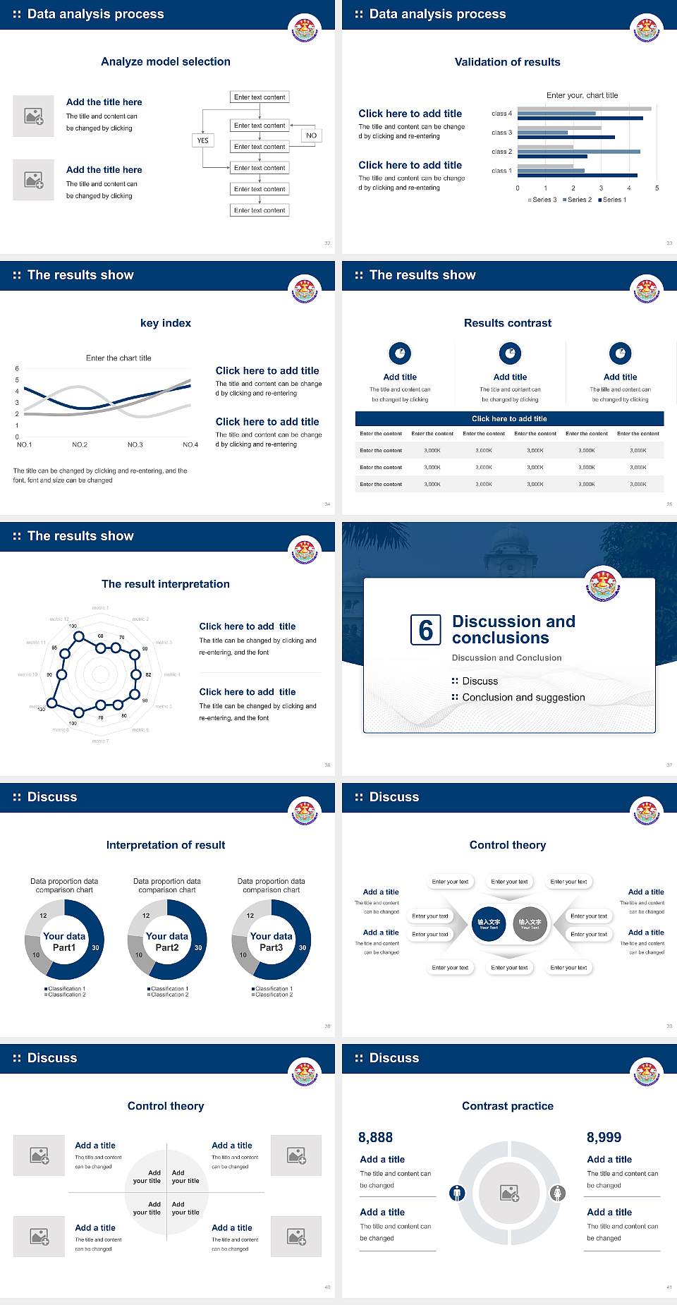 University of Lucknow Graduation Thesis Defense PPT Template4:3 ratio PPT effect preview image5